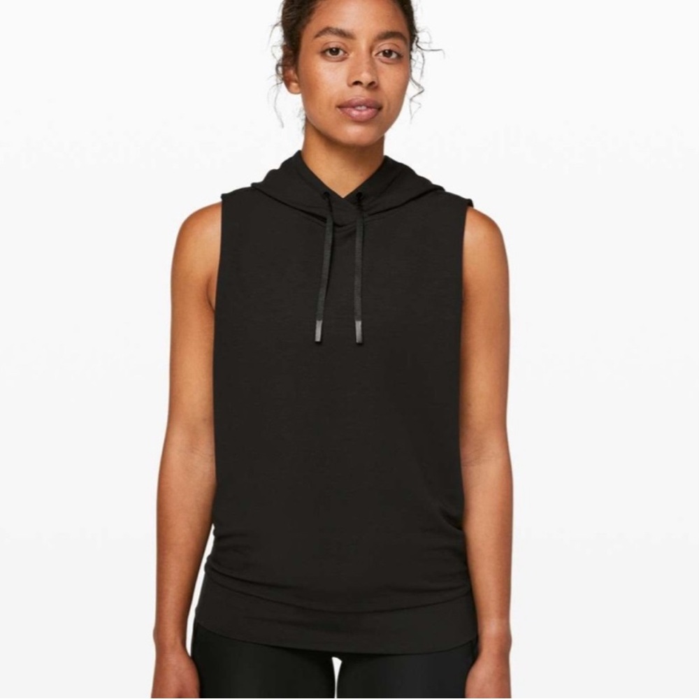 lululemon x Barry’s Bootcamp Stronger As One Sleeveless Muscle Hoodie